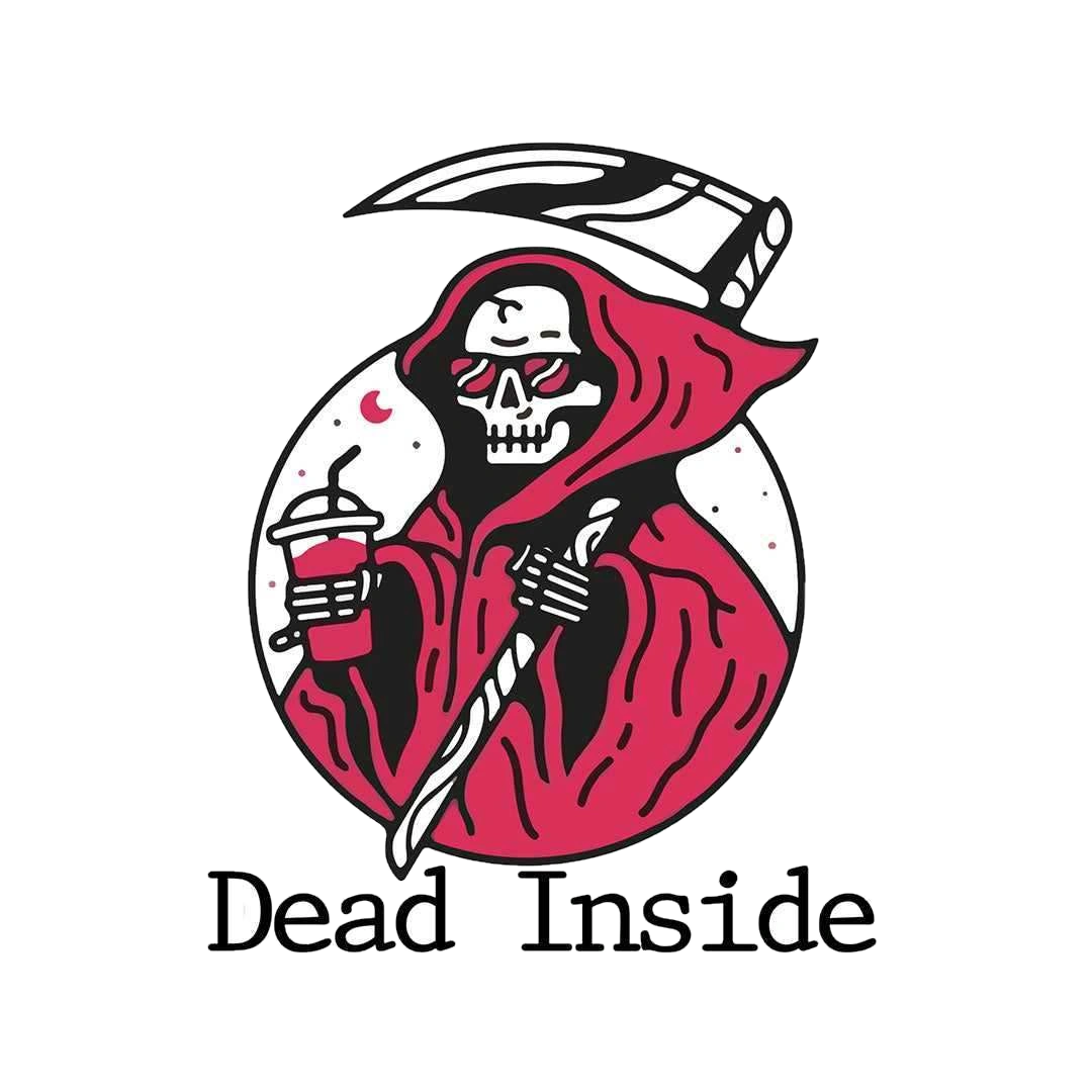 DEAD INSIDE sticker